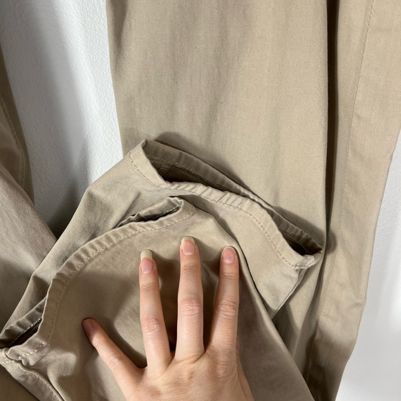 MEN'S Adriano Goldschmied Tellis Chino Pants 36/34 Tan Beige Modern Slim Khaki - Picture 6 of 12